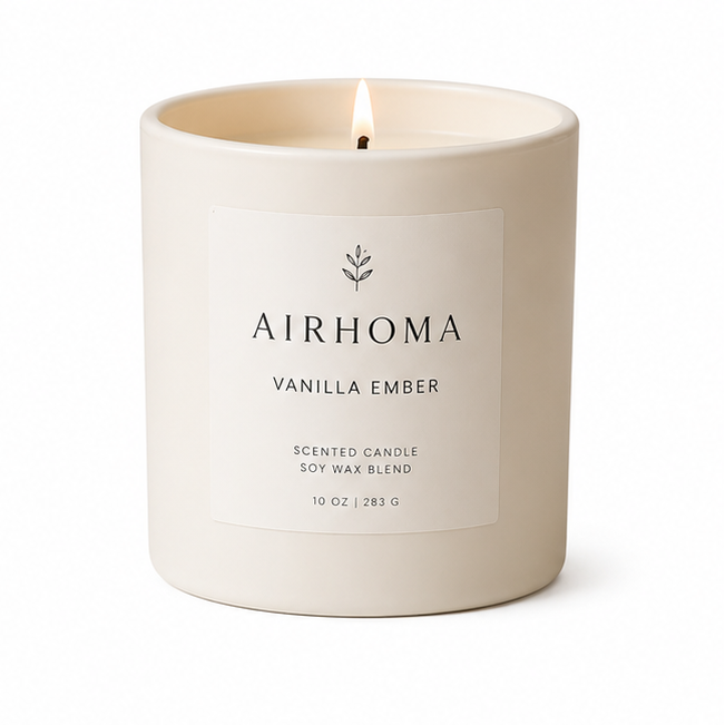 Vanilla Ember Scented Candle 10oz