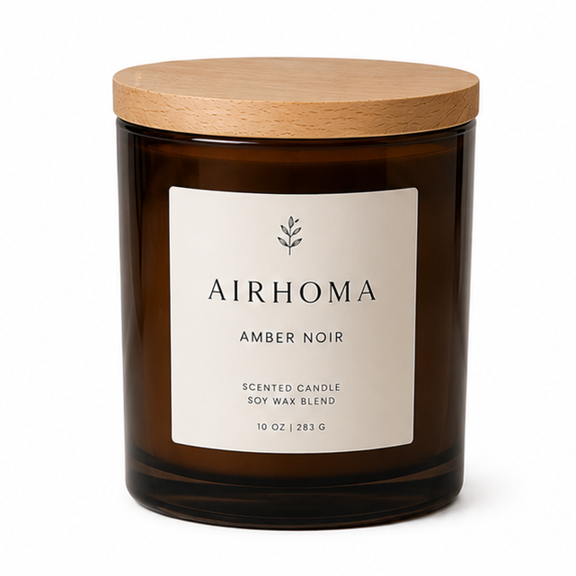 Amber Noir Scented Candle 10oz