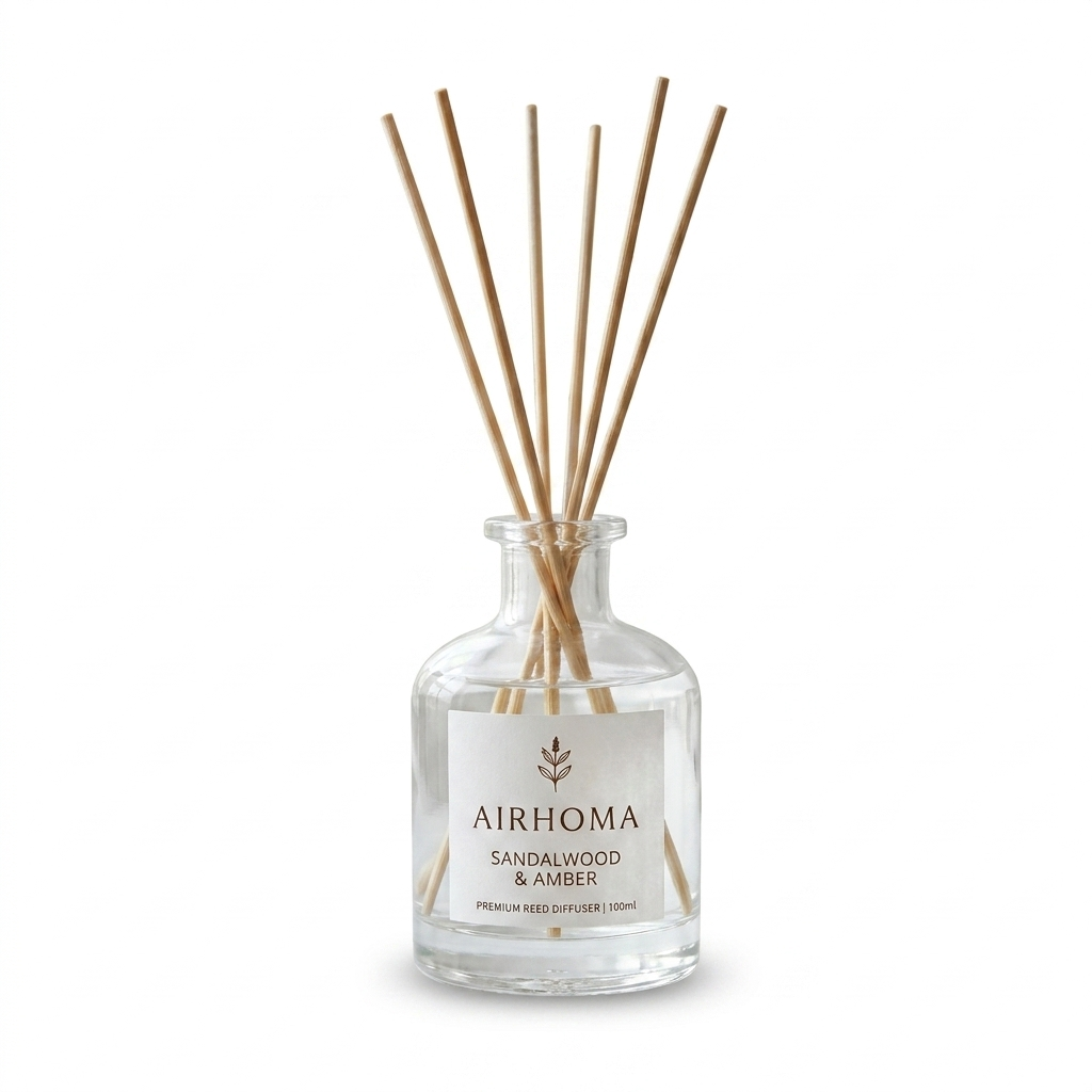 Sandalwood and Amber Premium Reed Diffusers 100ml