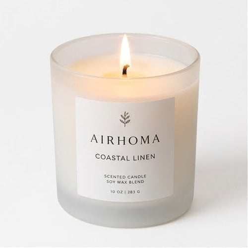 Coastal Linen Scented Candle 10oz